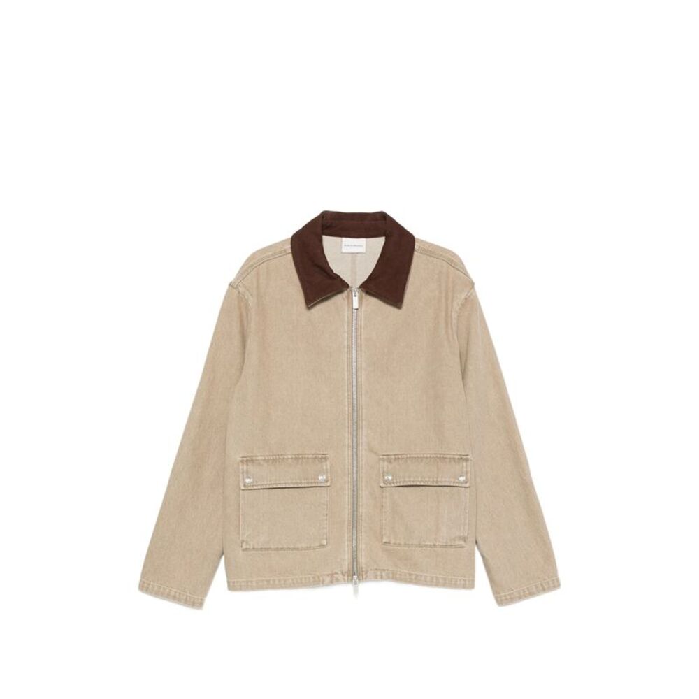 Drole De Monsieur Neutrals Jackets - Denim Jackets Men